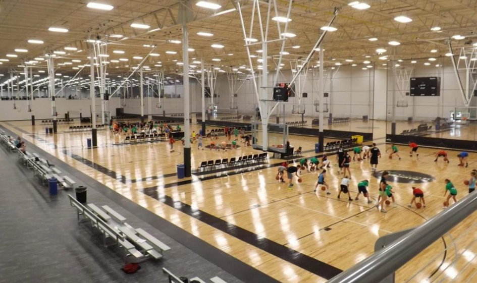 Indoor sports court at Jackson Sportsplex